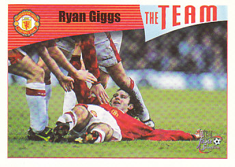 Ryan Giggs Manchester United 1997/98 Futera Fans' Selection #19